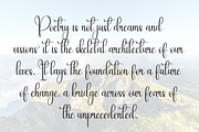 Wednesday | Script Font, a Handwritten Font by Scratchones (Thumbnail 6 of 9)