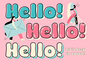 Fox Dippy : 4 Font Styles, a Handwritten Font by Fox7 By Rattana (Thumbnail 3 of 14)