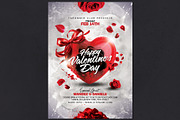 Valentines Day Flyer, a Flyer Template by Tarommir (Thumbnail 3 of 4)