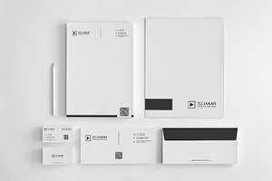 Minimal Identity Design Template