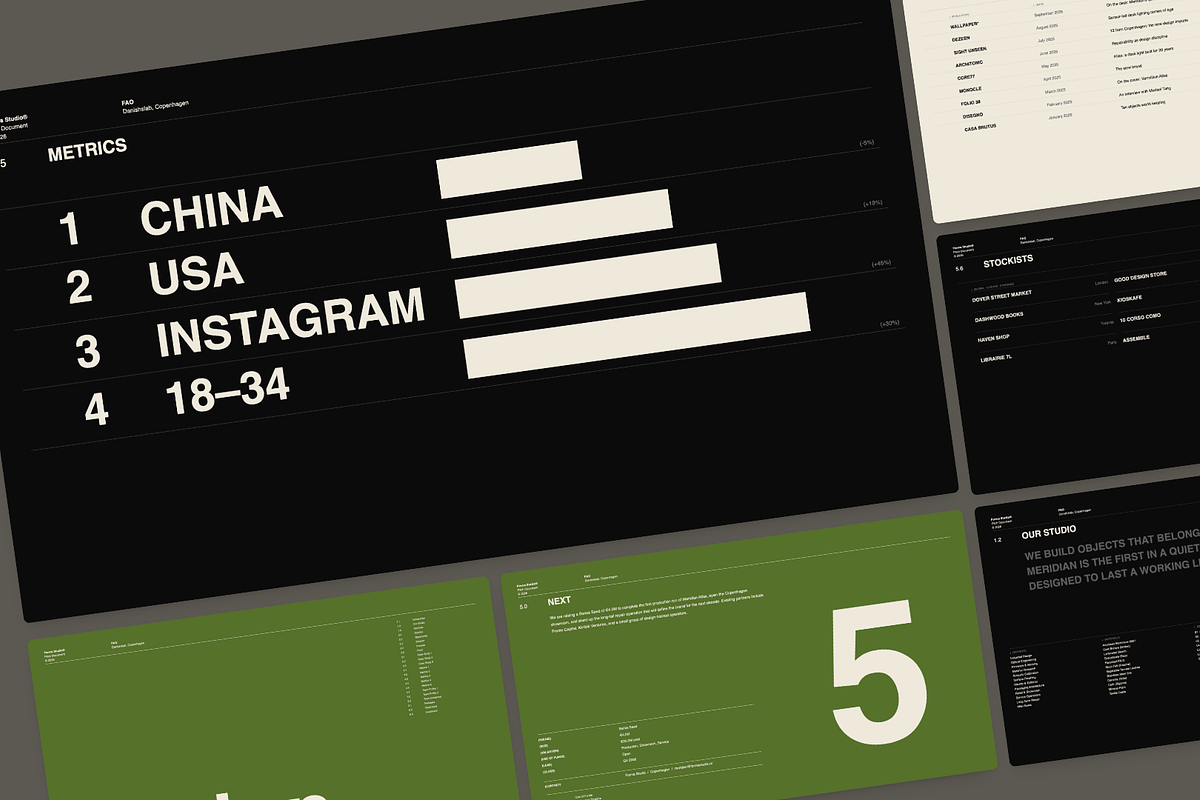 Minimal Brand Pitch Deck Template, a Presentation Template by Oday Noon (Photo 16 of 23)