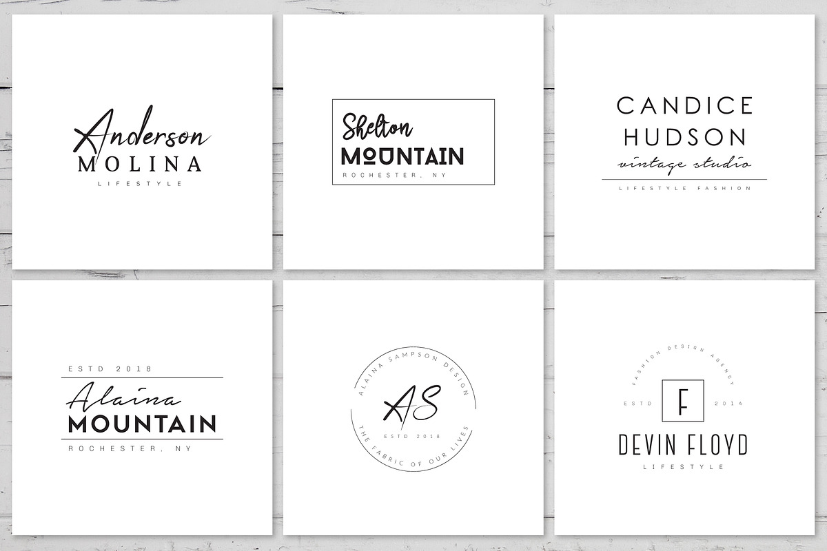 640 Premade Logos Mega Bundle, a Branding & Logo Template by XpertgraphicD (Photo 78 of 109)
