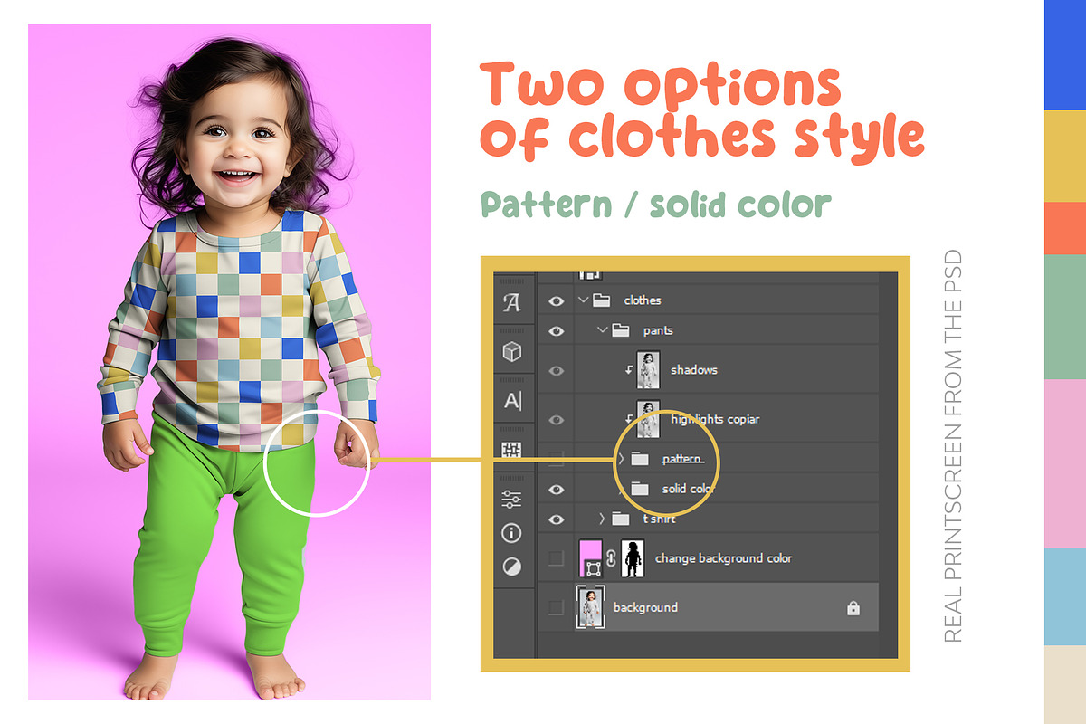 Babies mockup bundle - 8 psd files, an Apparel Mockup by Apparel Mockups (Photo 3 of 5)