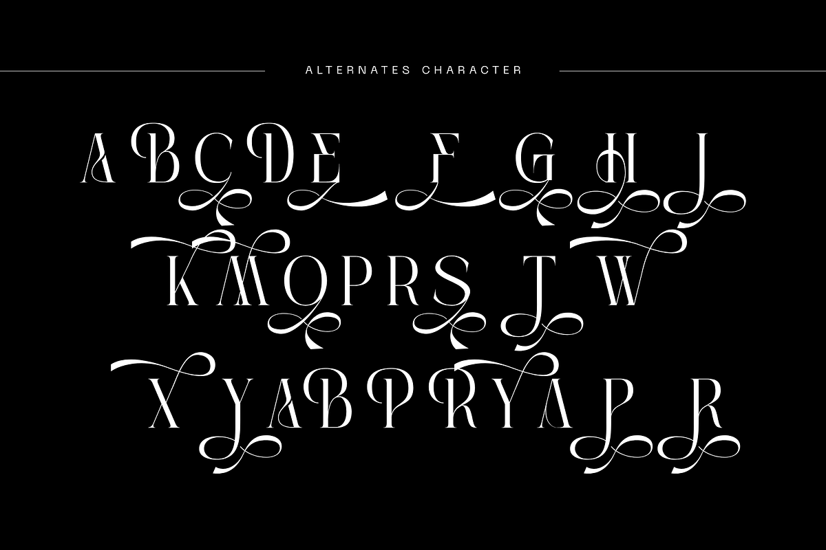 Kalieb Luxury -  Branding Logo Font, a Serif Font by Nirmana Visual (Photo 6 of 11)