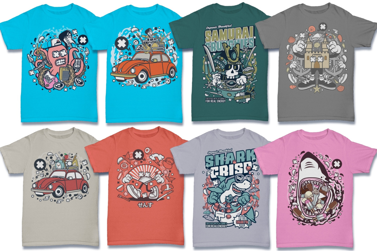 Cartoon Vector 6 Design Bundle, an Illustration by roach_graphic (Photo 23 of 29)