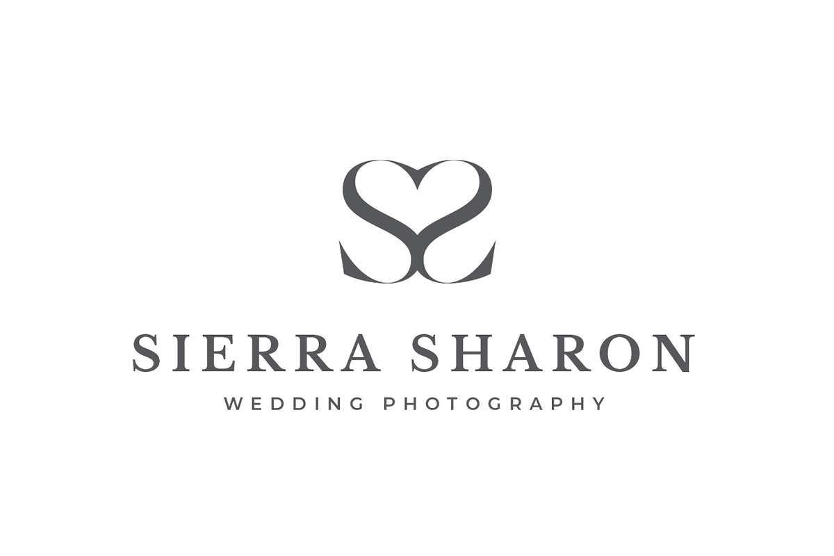 S Letter Logo Wedding Heart Monogram, a Branding & Logo Template by Template Dealer (Photo 1 of 3)