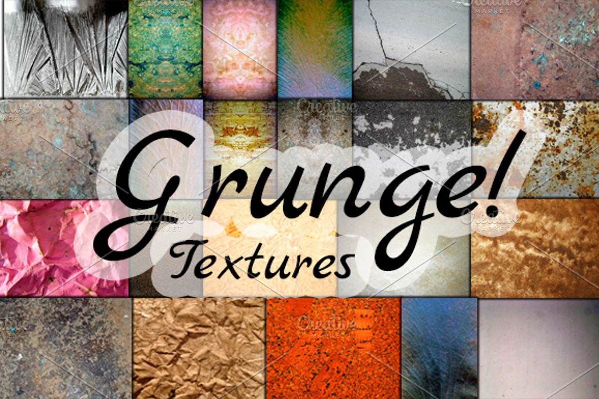 40 Grunge Textures +10 Free