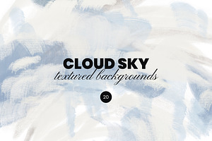 Cloud Sky: textured backgrounds