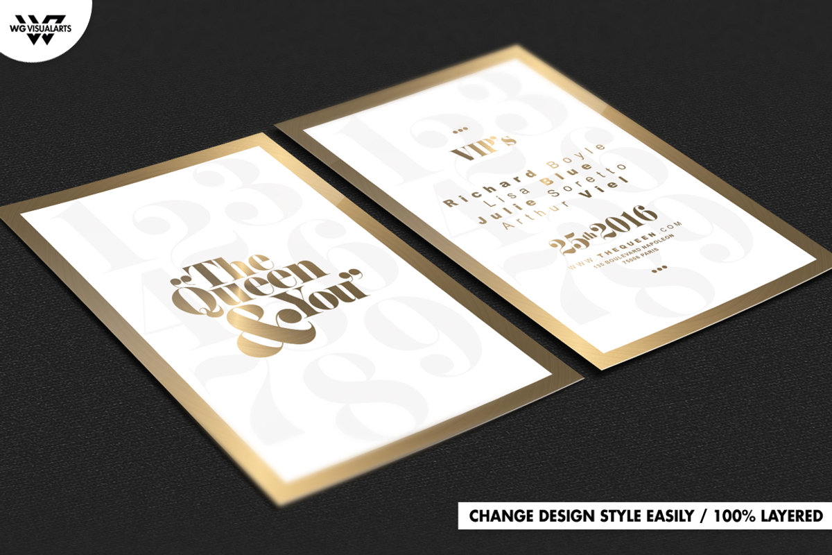 CLASSY CHIC MINIMAL Flyer Template, a Flyer Template by WG DESIGN