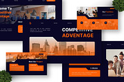 Competitive Advantage - Business Key, a Presentation Template by Deepslide Studio (Thumbnail 6 of 6)