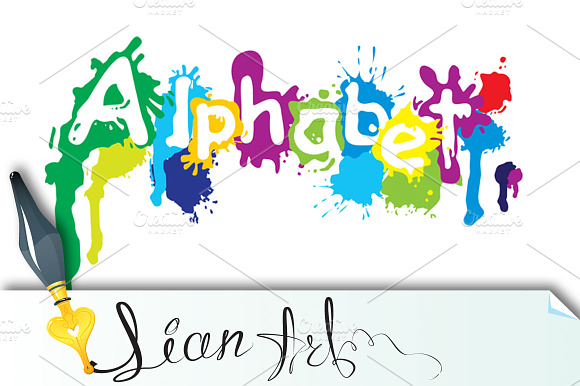 Hand drawn alphabet preview 3
