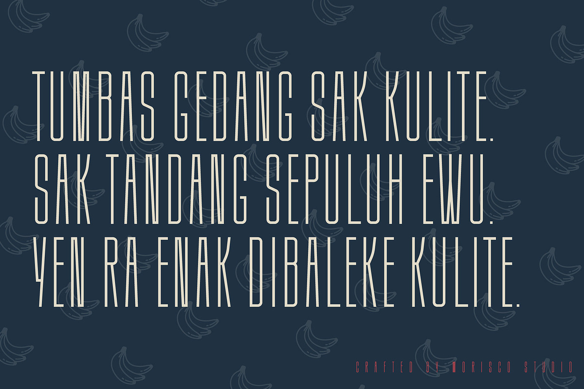 Karope SX - Condensed Font, a Sans Serif Font by Morisco (Photo 2 of 7)