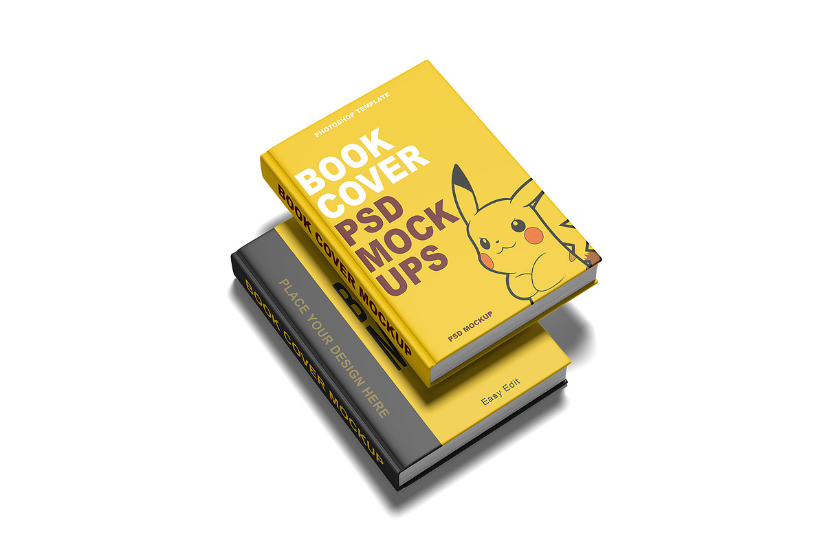 Book Cover Mockup, a Books & Magazine Mockup by mockupbuys (Photo 8 of 8)