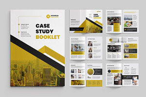Case Study Booklet Design, a Brochure Template by afsar.hossain