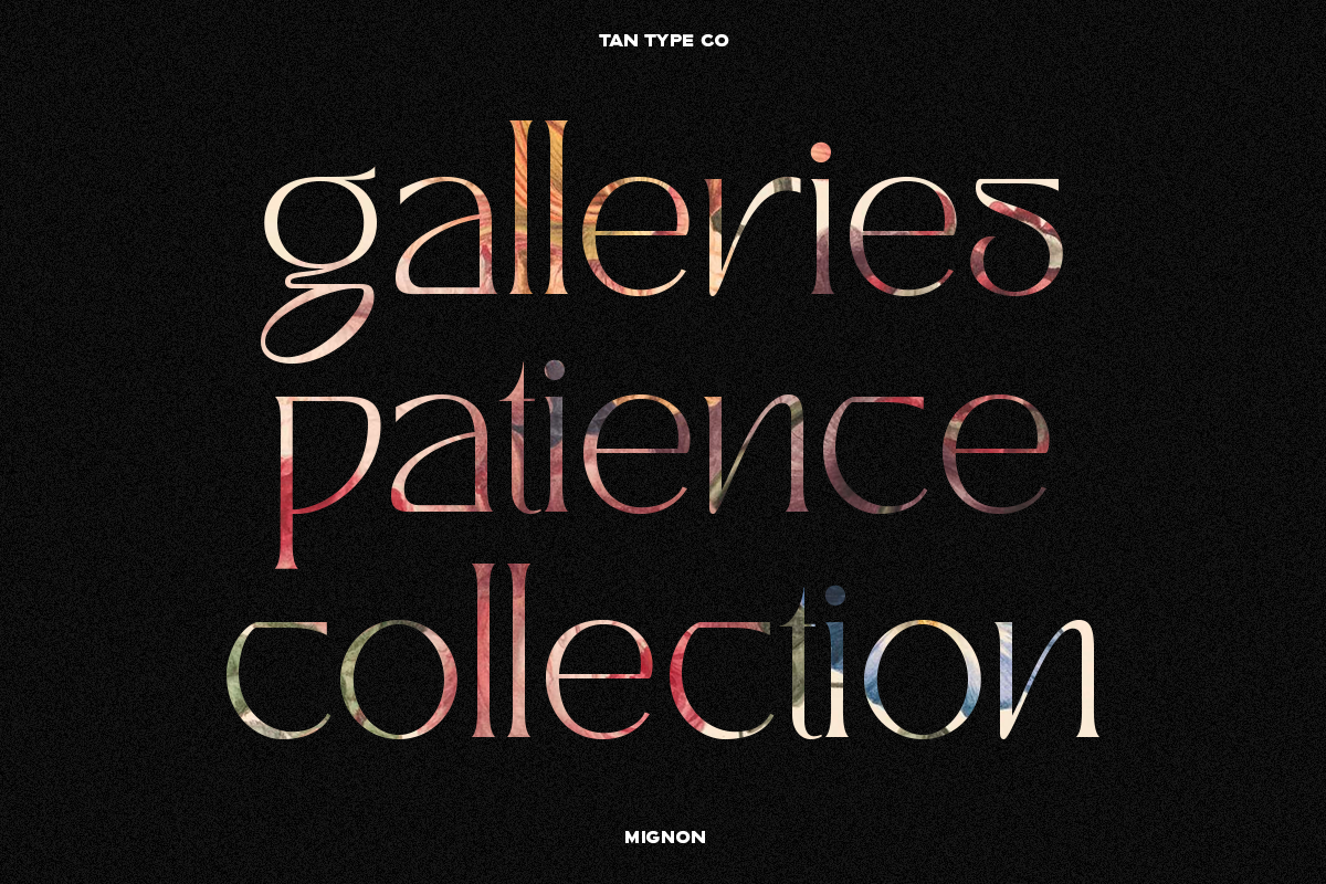 Tan Mignon Font Free Downloadv - UIFreebies