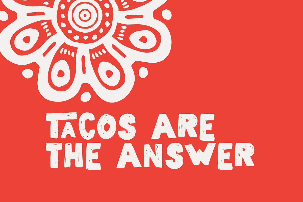 Tampico Rough Display Font, a Handwritten Font by Artcoast Std. (Photo 4 of 11)