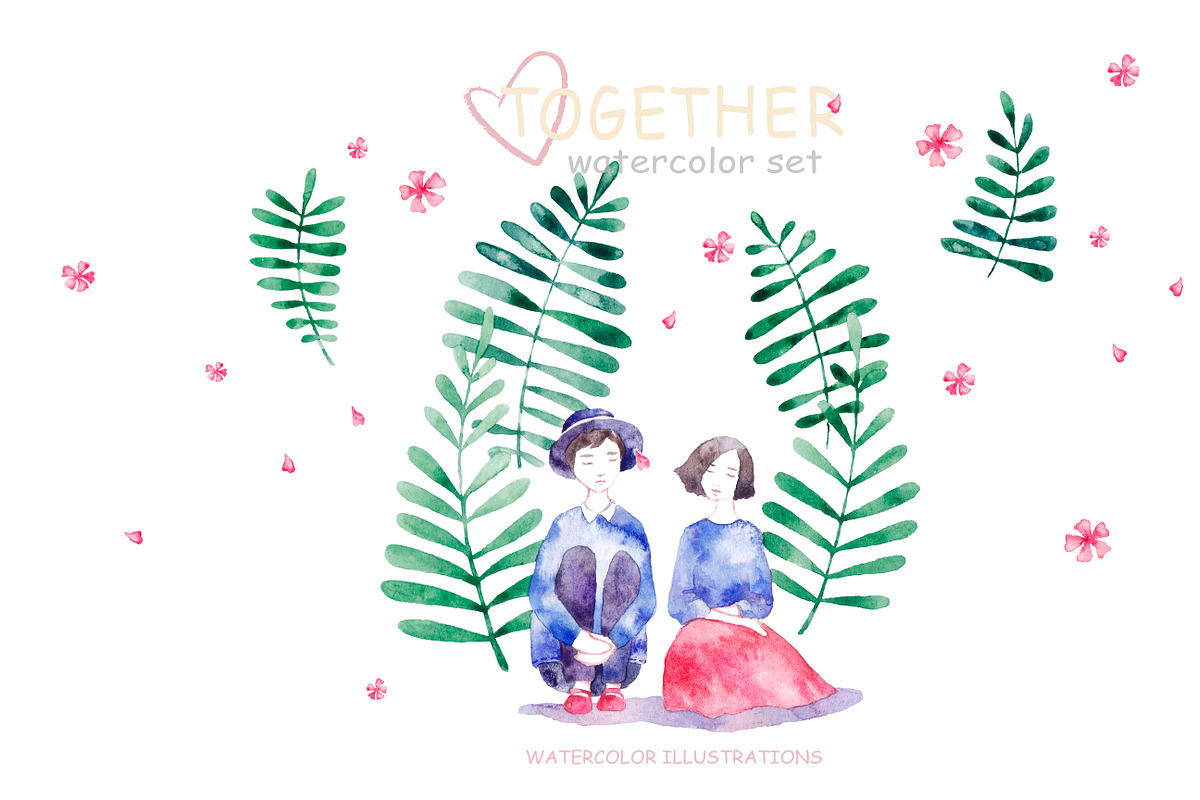 All Together, a Decorative Illustration by Knysh Ksenya (Photo 1 of 7)