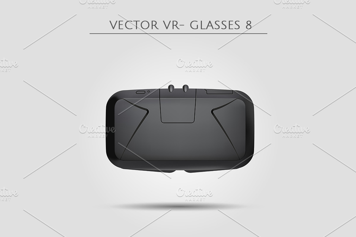 VR virtual reality glasses set, a Technology Illustration by Nikelser (Photo 9 of 9)