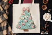 Coquette Crochet Yarn Christmas Tree, an Illustration by DreamCafeArt (Thumbnail 4 of 4)