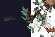 Seamless patterns Song of Magnolia, a Pattern Graphic by Yana Dobrik (Thumbnail 9 of 13)