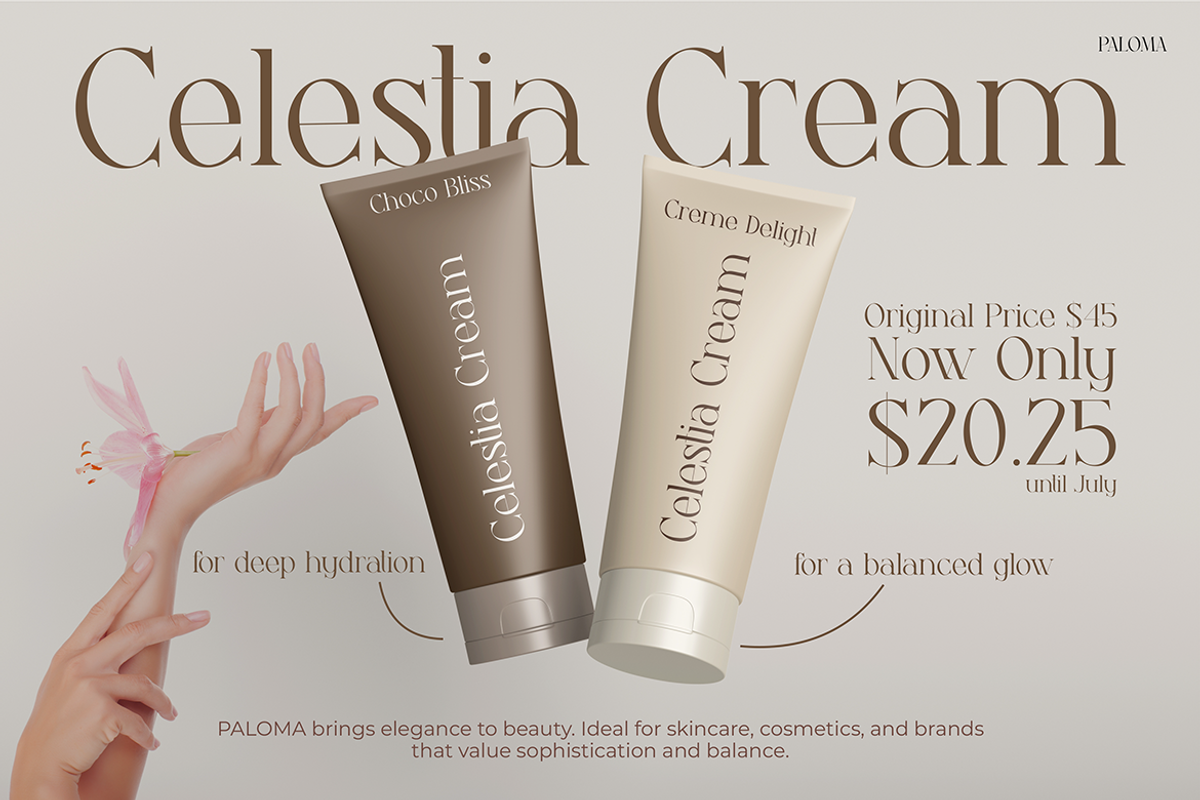 PALOMA, a Font by Pinisi ART (Photo 10 of 10)