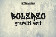 Bolereo Graffiti Font, a Handwritten Font by Dasagani (Thumbnail 1 of 2)