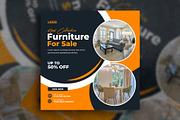 Furniture sale social media template, a Social Media Template by Tanmoy Topu (Thumbnail 4 of 16)