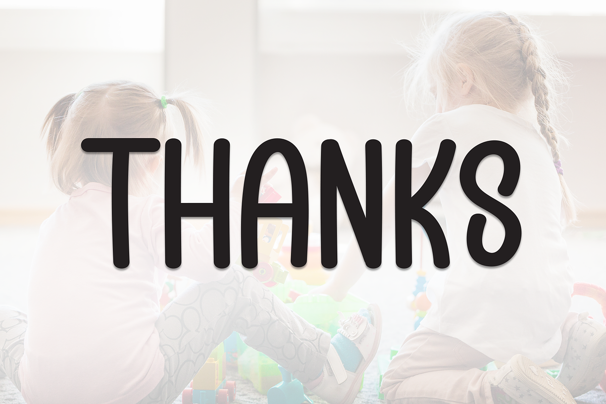 Kids Playing | Script Font, a Script Font by Scratchones (Photo 8 of 8)