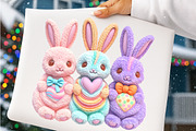 Crochet Latch Hook Easter Bunny PNG, an Illustration by SinaCreation (Thumbnail 4 of 7)