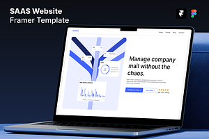 SAAS Product Framer Template, an UI Kit Template by Rozepaars Design