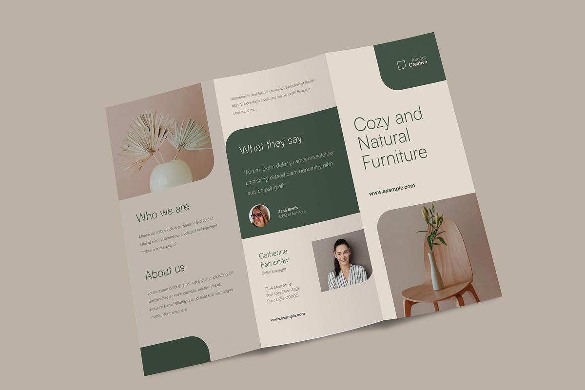 Multi Purpose Trifold Brochure, a Brochure Template by Guuver (Photo 1 of 2)