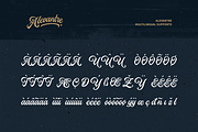 Alevantre, a Script Font by ilhamtaro (Thumbnail 9 of 11)