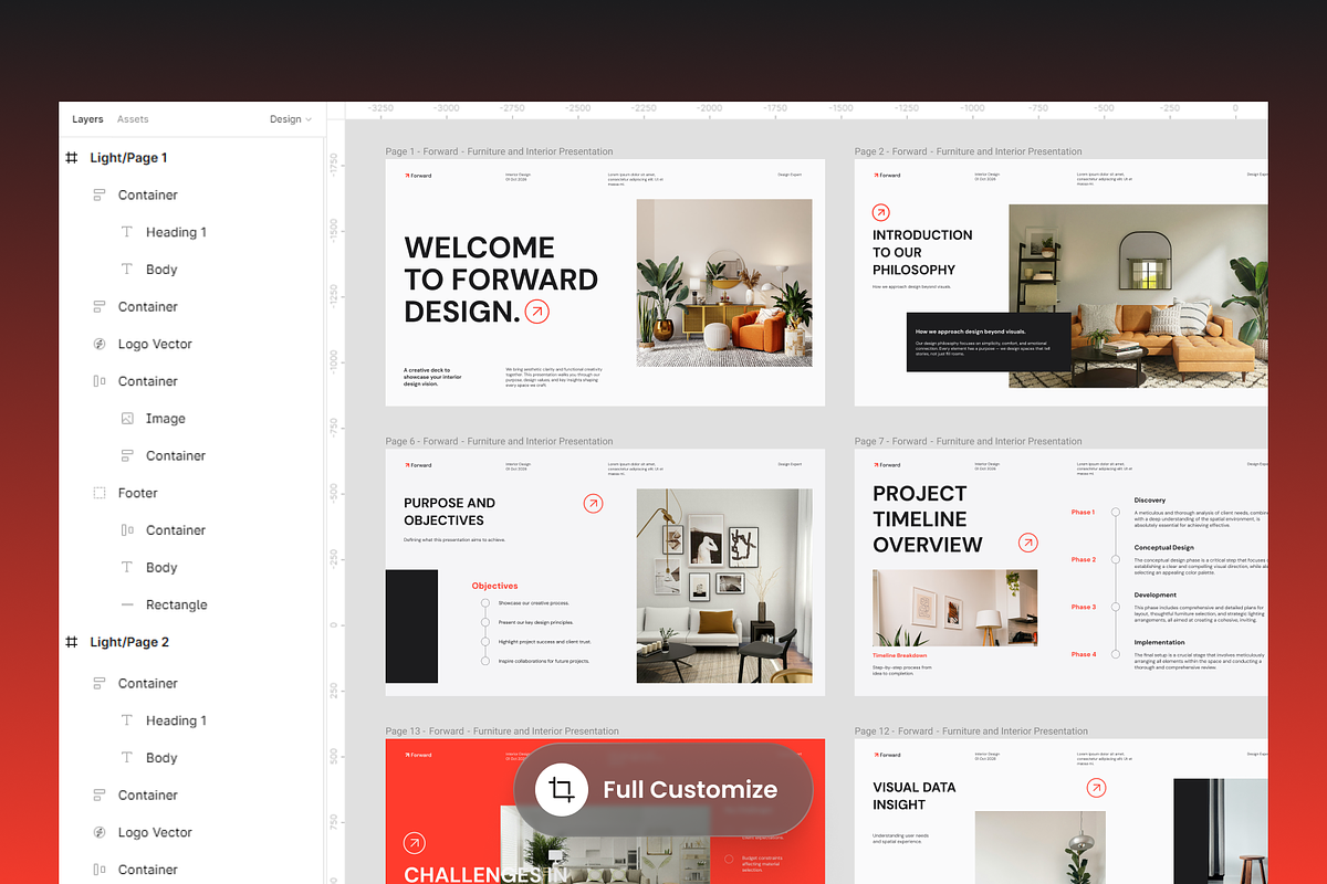 Furniture and Interior Presentation, a Presentation Template by SLAB! Design (Photo 2 of 9)