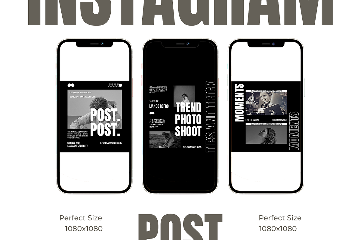 Forge Photography Instagram Template, a Social Media Template by Shinra Labs (Photo 3 of 5)