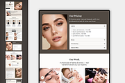 Eyelashes Salon Wix Studio Website, a Wix Template by Kitteeh (Thumbnail 9 of 11)