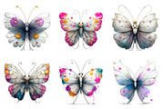 Spring Butterfly Clipar, an Illustration by Design Market (Thumbnail 4 of 5)