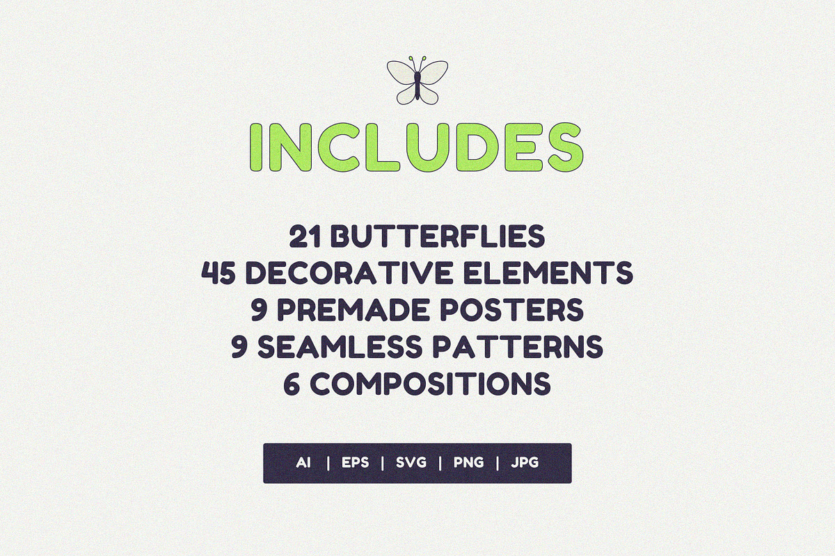 Quirky B-Flies - Clipart Collection, a Graphic by Leila Divine (Photo 3 of 13)