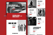 Showit Marketing Agency Website Red, an App Template by Digital&Chic (Thumbnail 5 of 8)