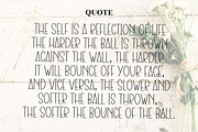Notepad, a Sans Serif Font by FreshTypeINK (Thumbnail 6 of 7)