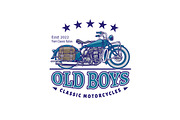 Vintage Motorcycle Logo, a Branding & Logo Template by Kongstones_std (Thumbnail 6 of 6)