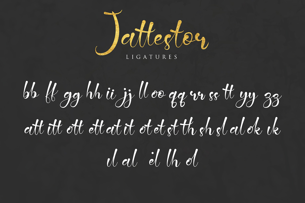 Jattestor, a Script Font by sabrcreative (Photo 10 of 10)