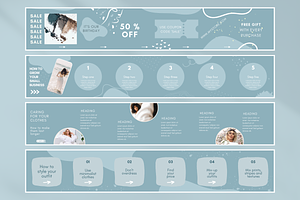 Blue Instagram Carousel Templates