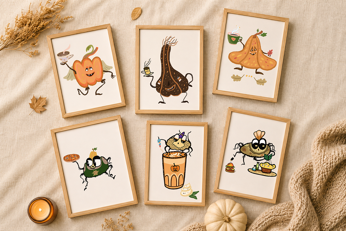 Spooky Kitchen Halloween Clipart, a Food Illustration by FaliushViktoriaArtist (Photo 7 of 17)
