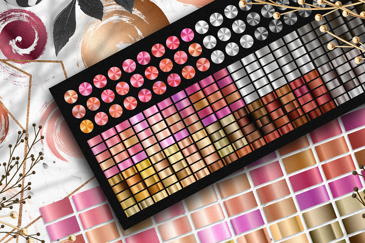 Gold Gems - trendy collection, a Decorative Illustration by Gluiki (Photo 12 of 15)