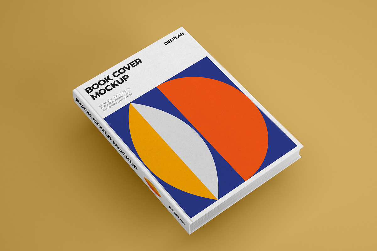 Vertical Book Hardcover Mockup Set, a Print Template by Deeplab (Photo 12 of 20)