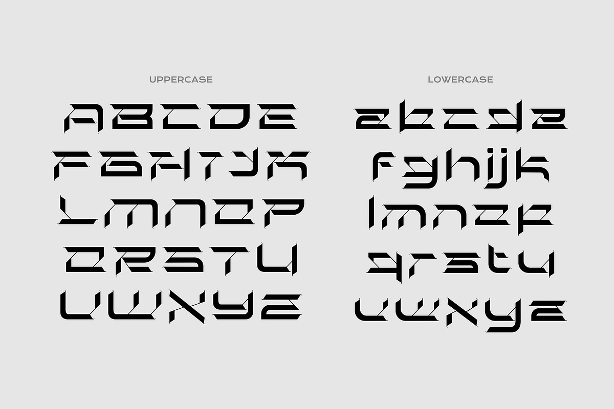 Cyber Tronic - Edgy Cyberpunk Font, a Serif Font by Imoodev (Photo 5 of 5)