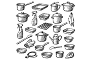 Cookware and Utensil Illustration, an Object Graphic by nikagraphic (Thumbnail 3 of 3)