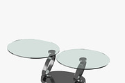 Modern table with two glass tabletop, a Furniture 3D Model by CGTales (Thumbnail 7 of 11)