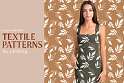 Botanical Seamless Patterns V2, a Pattern Graphic by PixelHive Pro (Thumbnail 3 of 17)