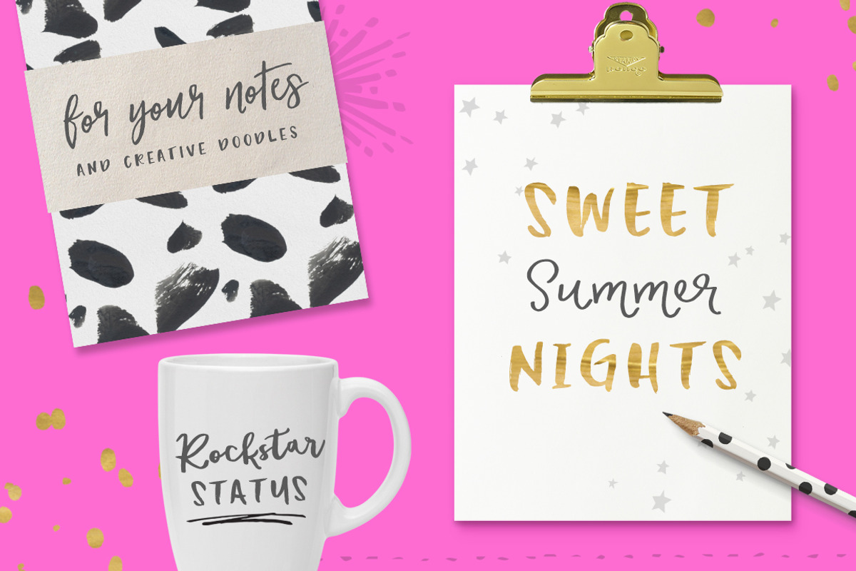 Angie Makes Font Bundle of Glory, a Handwritten Font by Angie Makes (Photo 14 of 14)